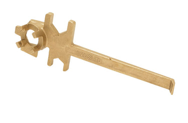 STRAIGHT BRONZE DRUM BUNG NUT WRENCH